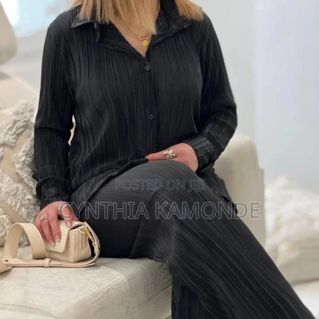 High Quality Pleated Zara Two Pc Set - thumbnail 2