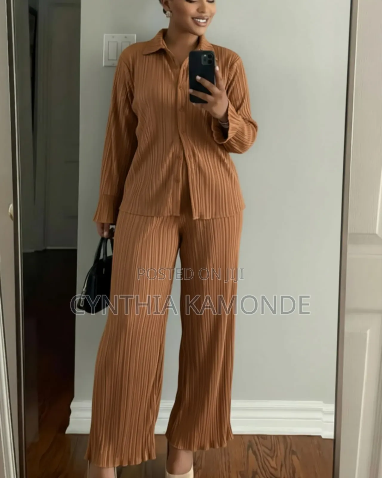High Quality Pleated Zara Two Pc Set