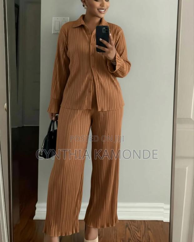 High Quality Pleated Zara Two Pc Set - thumbnail 3