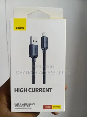 Baseus Crystal Shine Series Usb to iPhone Fast Charging Data Cable.