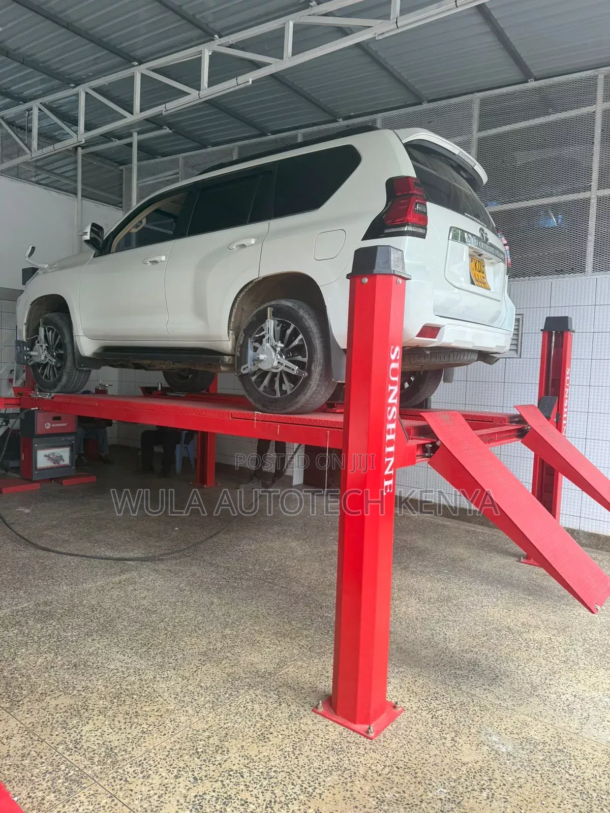 Latest Technology Sunshine Wula High Quality 4t Four Post Vehicle Lift