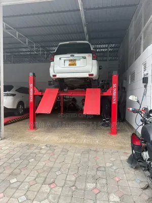 Heavy Commercial Vehicle Lift Four Post Machine Wula