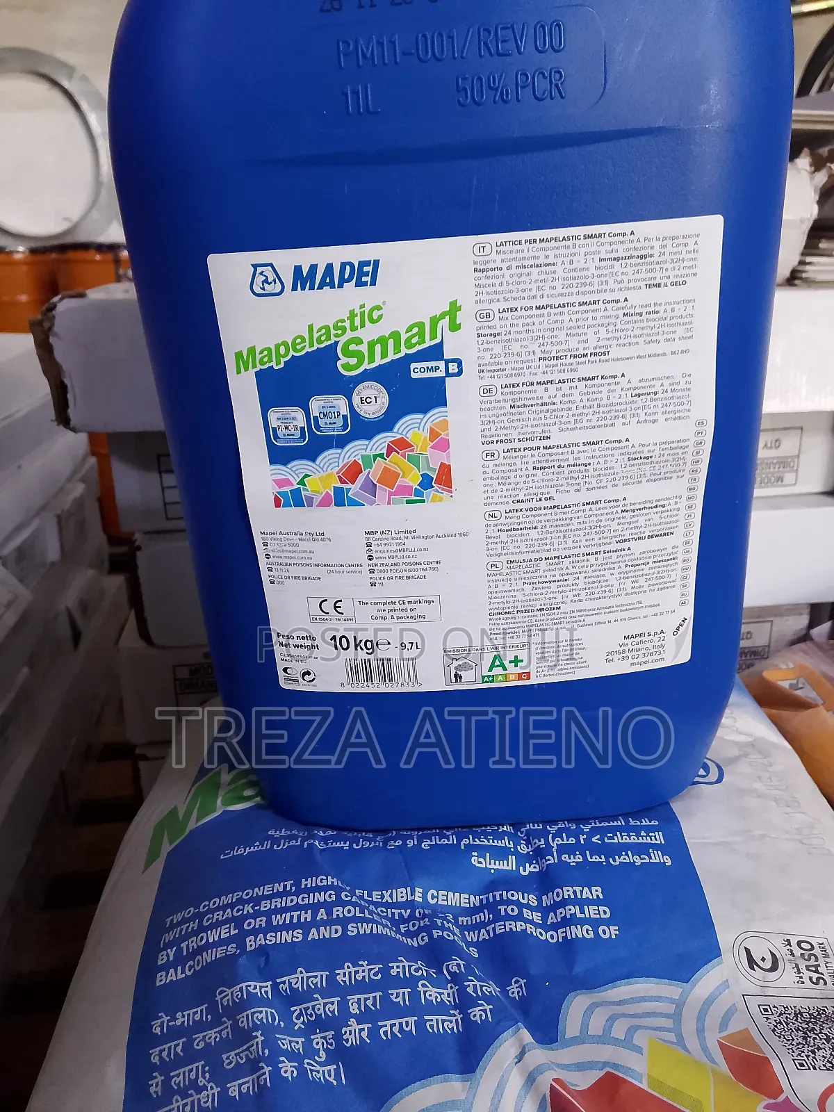 Elastic Cementitious Membrane