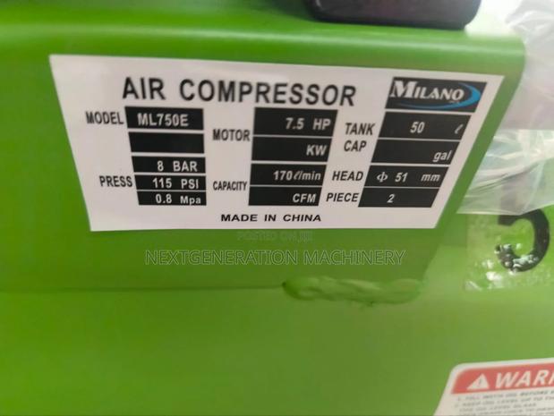 Milano 50 Litres Air Compressor - thumbnail 2
