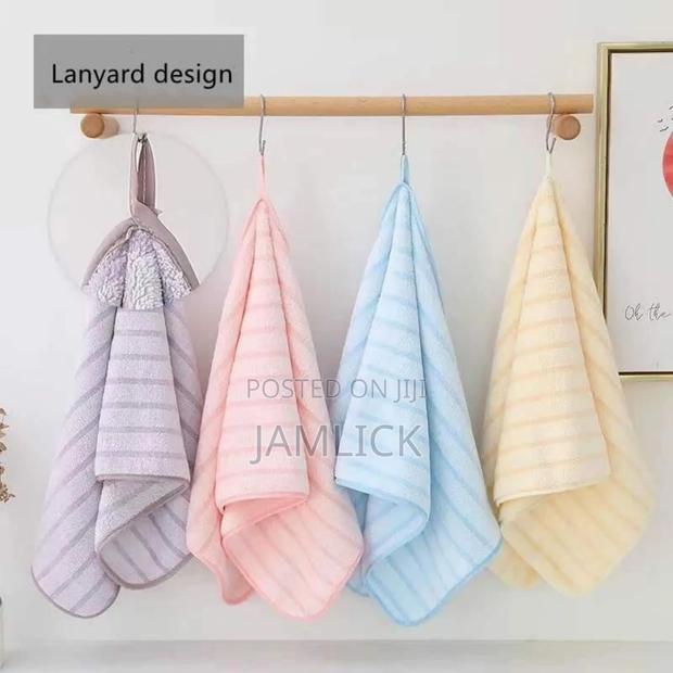 5 Pieces Coral Velvet Microfiber Towels – Ev - thumbnail 6