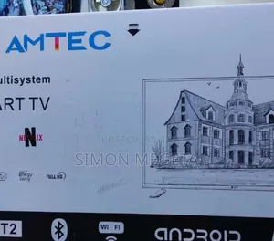 *Amtec 43" Smart Android Frameless Bluetooth Available 
Cheapest