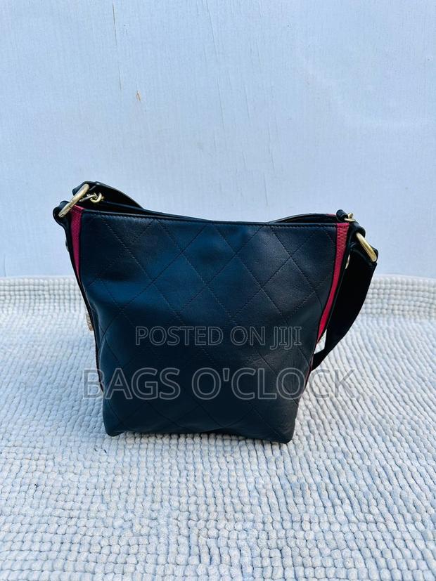 Authentic Chanel Black Quilted Leather Hobo Bag With Gold Chain - thumbnail 2