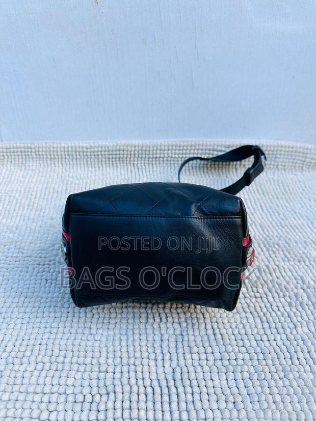 Authentic Chanel Black Quilted Leather Hobo Bag With Gold Chain - thumbnail 5
