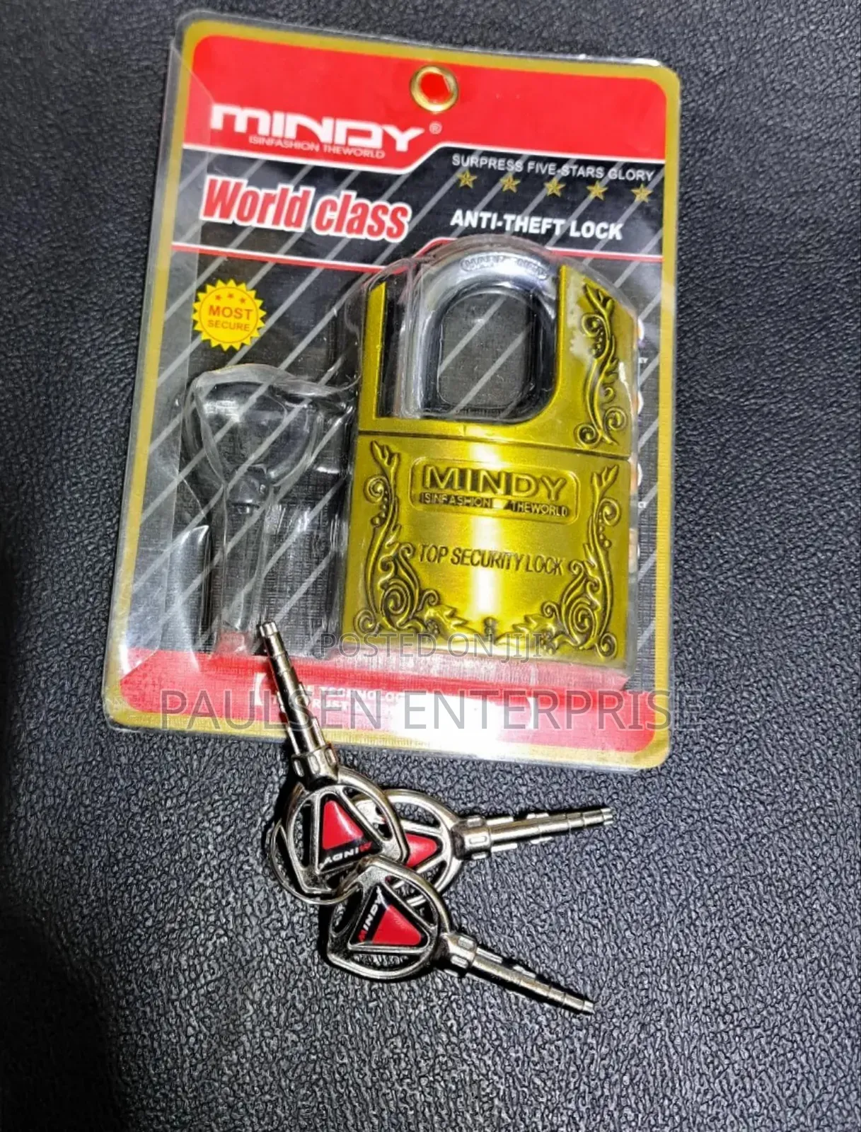 Top Security Mindy Padlock (60mm)