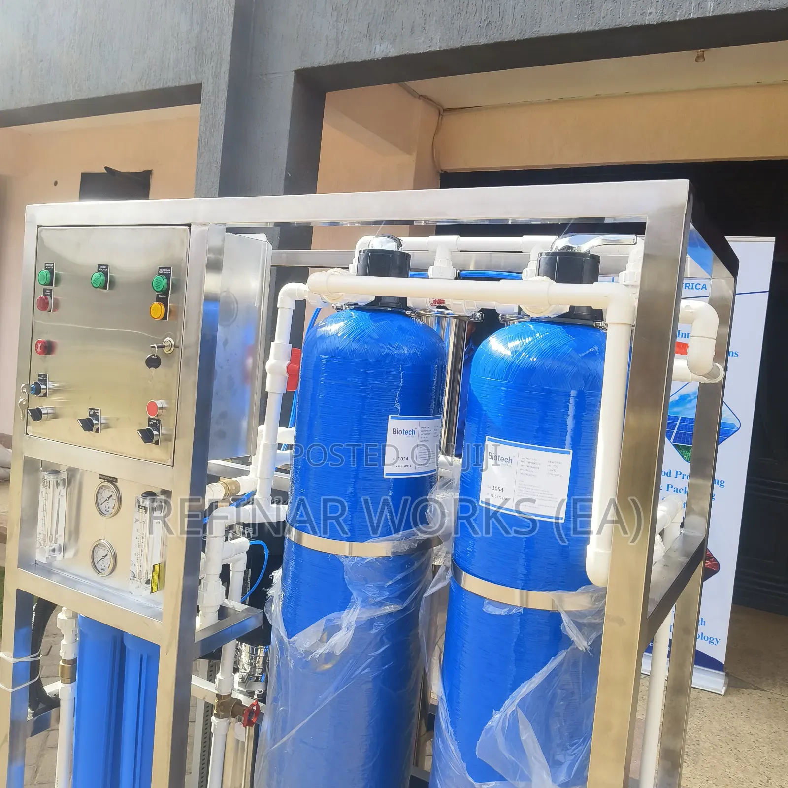 Reverse Osmosis Water Purification Systems | Borehole Desalination