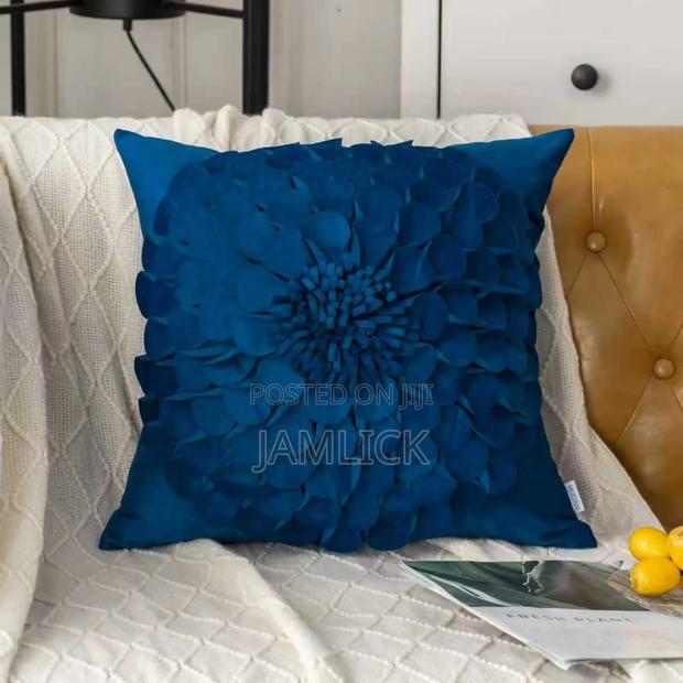 Velvet Flower Throw Pillow Case –Ev - thumbnail 6