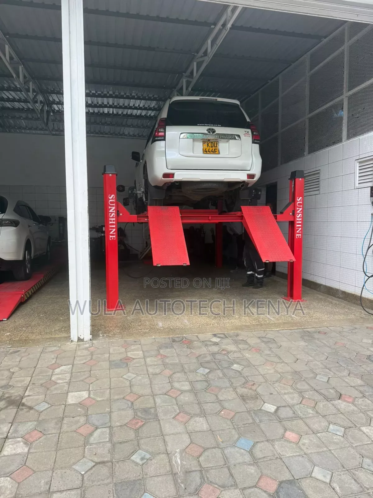 4tns Four Post Lift Machine With All Accessories Sunshine Wuls