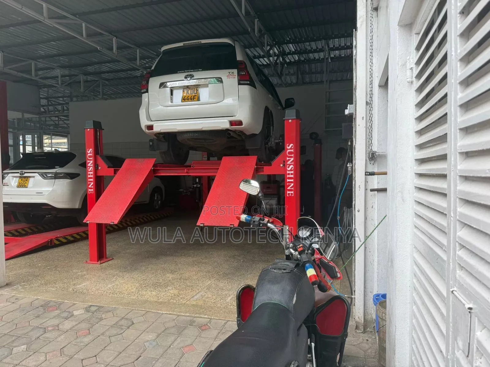 Latest Technology Heavy Commercial Vehicle Lift Four Post Machine Wula