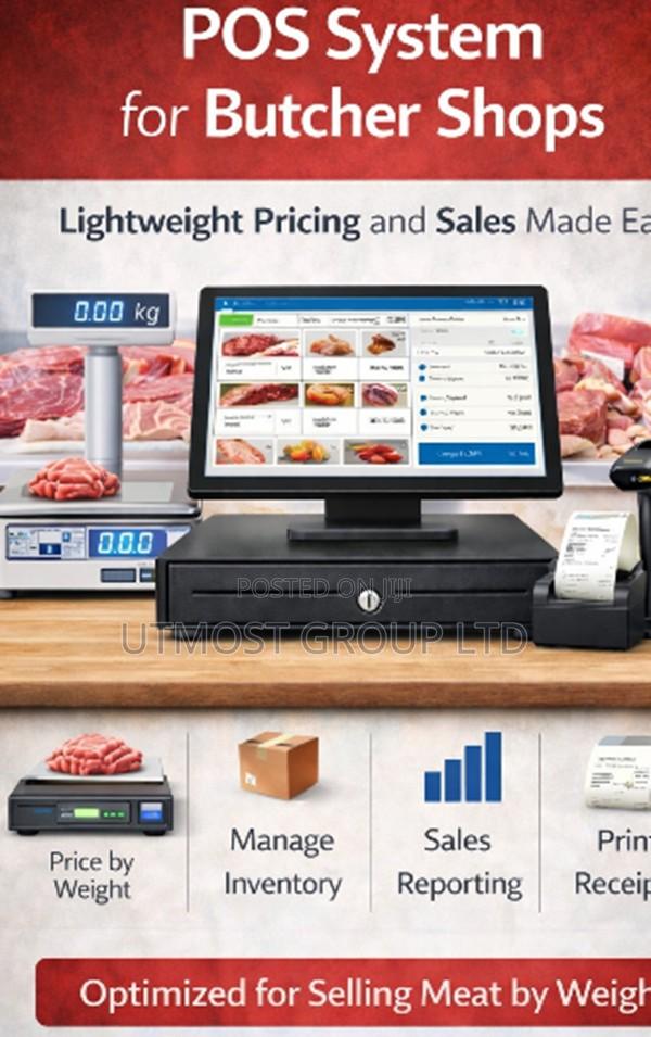 Pos Software for Butchery With Customer and Sales Reports