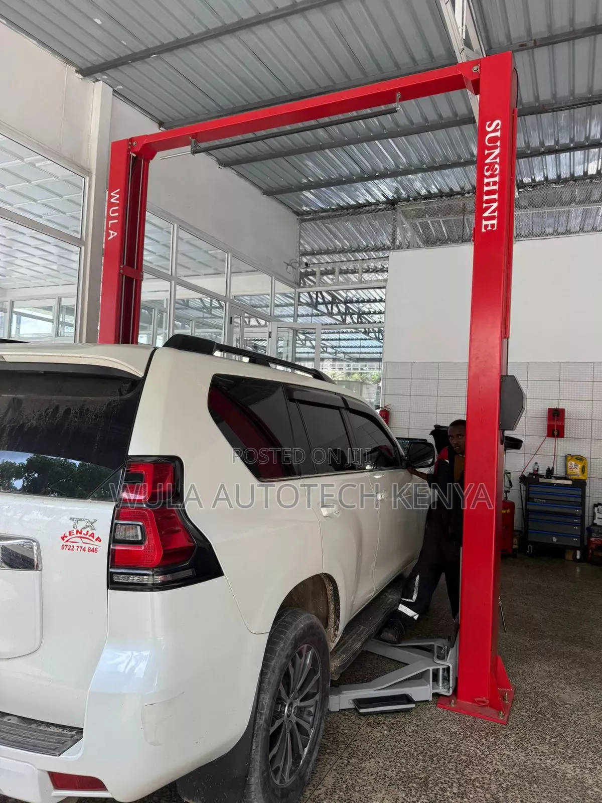 Heavy Duty 4t Two Post Cartlift Machine High Quality Sunshine