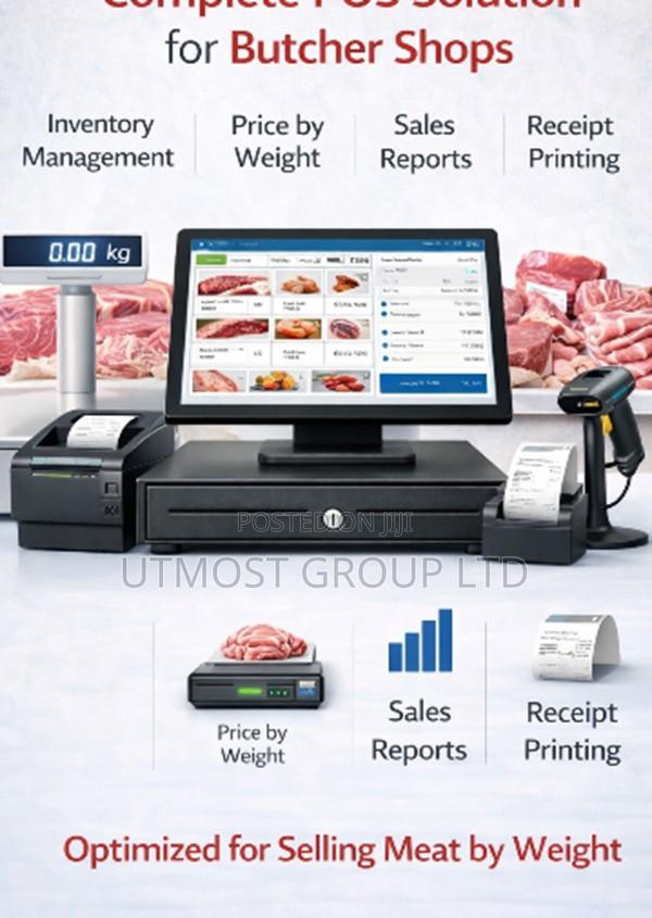 Butchery Pos System With Receipt Printing and Sales Reports
