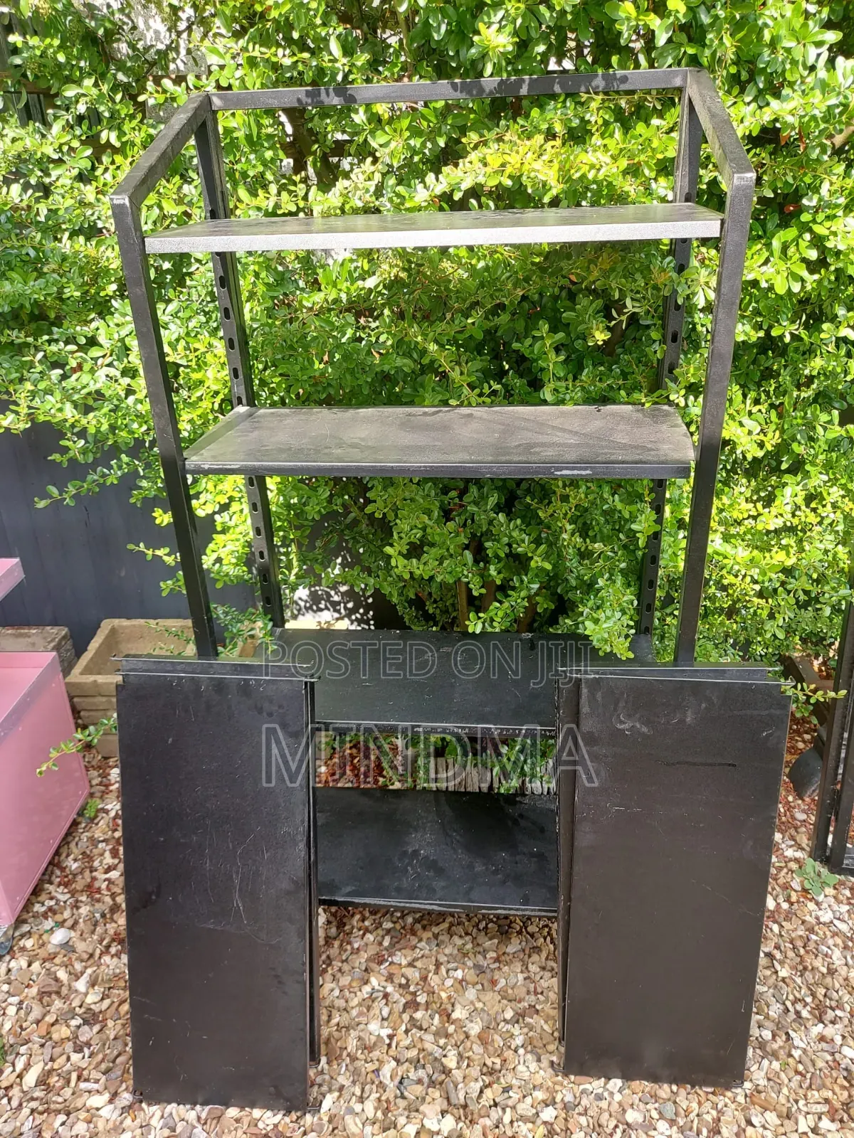 Metal Shelving Unit