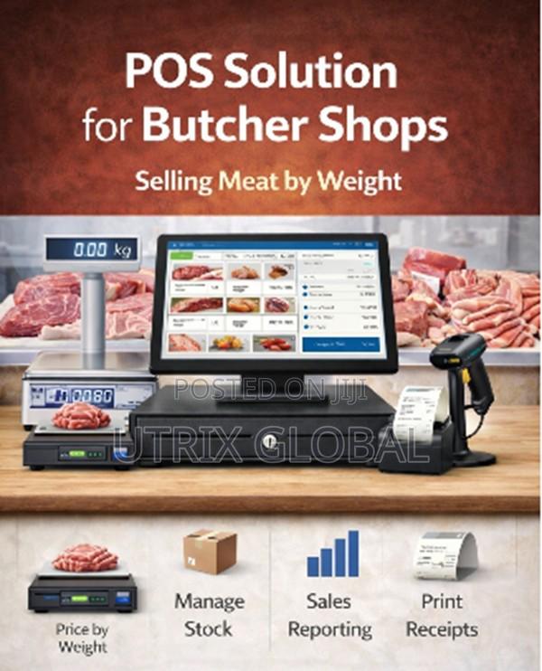 Easy Butchery Pos Software With Barcode And Receipt Printing