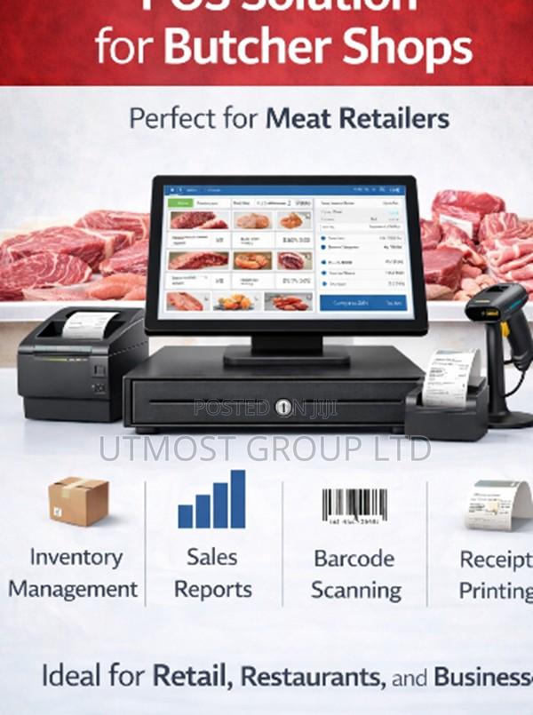 Butchery Pos Software With Multi User Access and Reports - main view