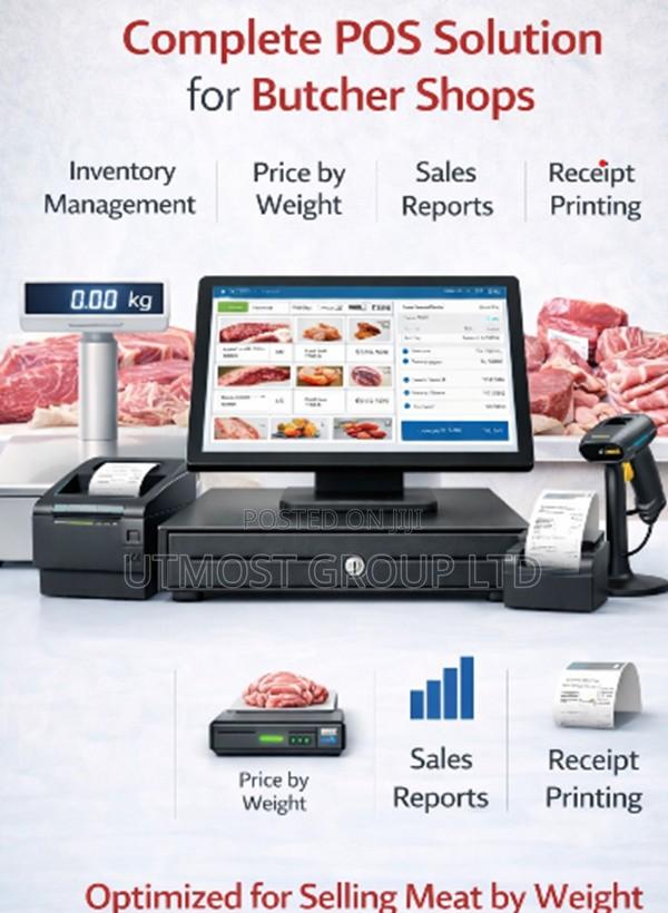 Butchery Shop Pos Software With Daily Sales and Profit Reports - main view
