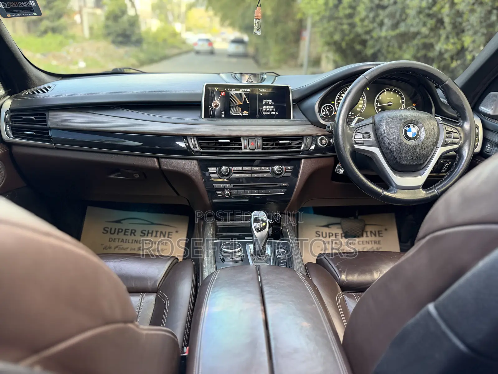 BMW X5 xDrive50i 4dr SUV AWD (4.4L 8cyl Turbo 8A) 2015 Blue