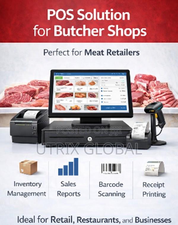 Pos System For Butchery With Weight Scale And Stock Tracking