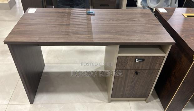 Office Desk; 1.2 M Brown Imported Executive Home Office Desk - thumbnail 12