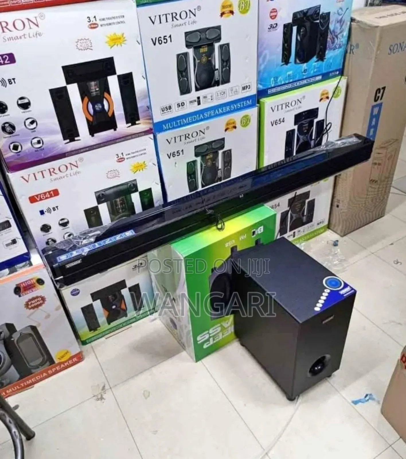 Bluetooth Enabled New Model Vision Deep Base Soundbar