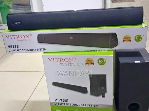 2.1 V51sb Wired Soundbar System - main view