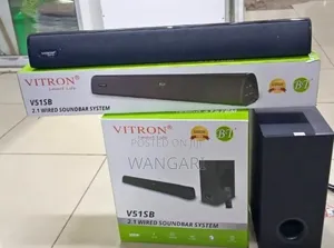 Bluetooth Enabled 2.1 V51sb Wired Soundbar System