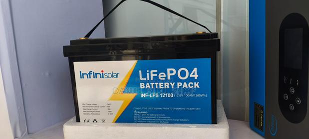 Infini Solar Lifepo4 Lithium Battery Pack 12v 100ah 1280wh - main view