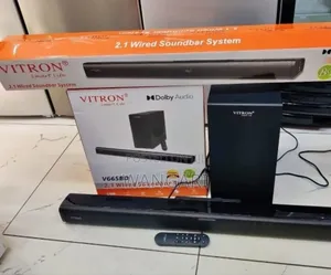 Bluetooth Enabled V66sbd 2.1wired Vitron Soundbar System