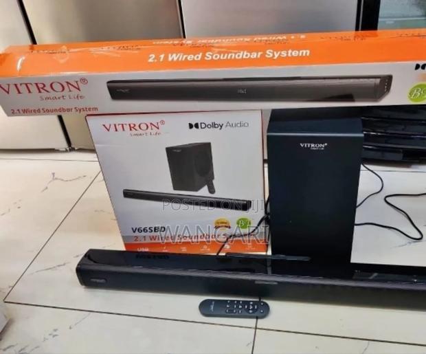 Bluetooth Enabled V66sbd 2.1wired Vitron Soundbar System - main view