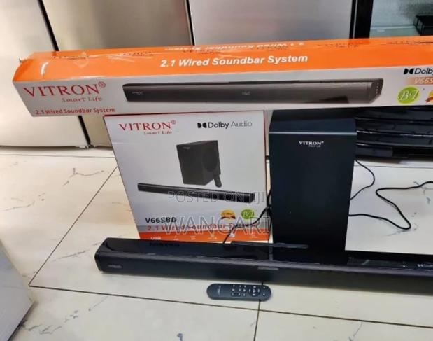 Dolby Audio V66sbd 2.1wired Vitron Soundbar System