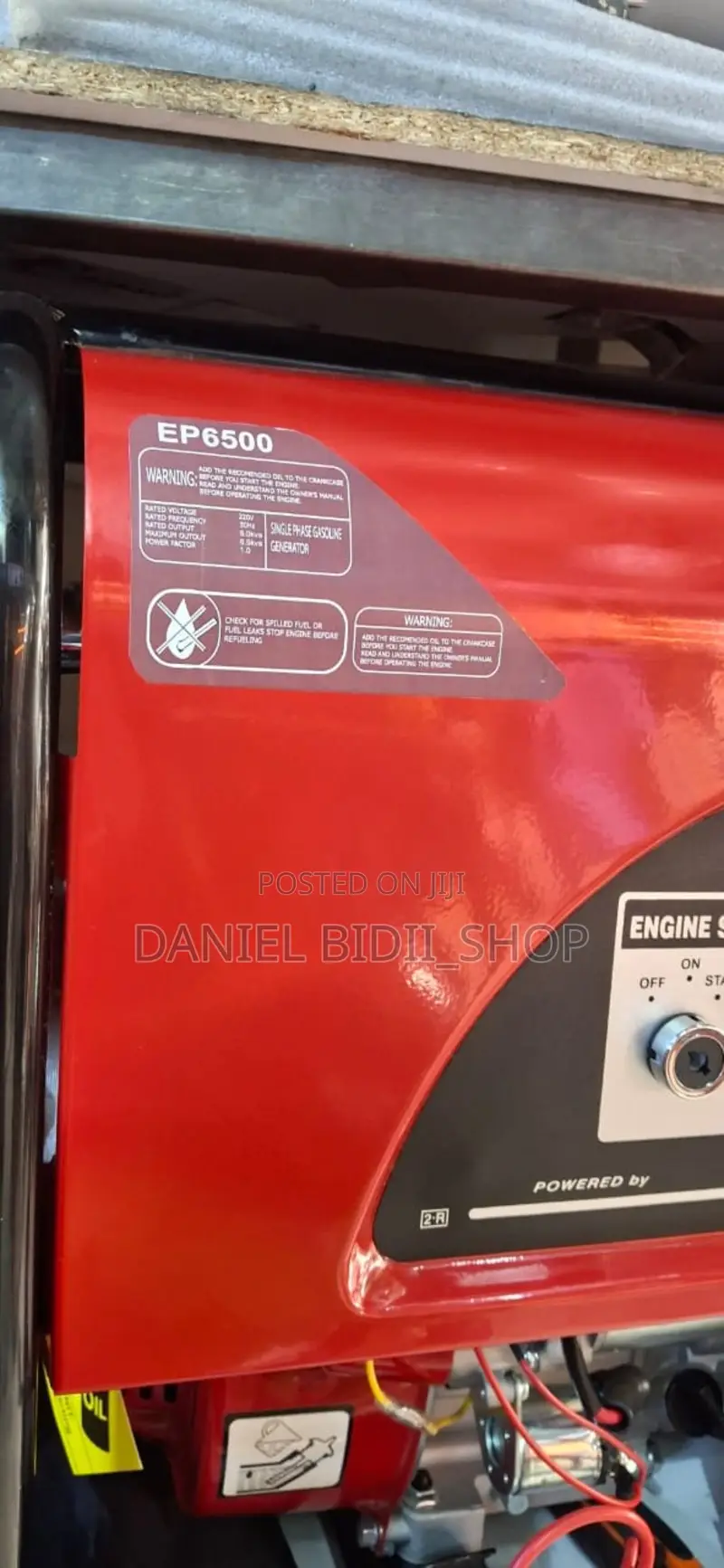 Honda Petrol Generator 6.5kva With Keystart