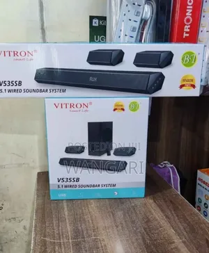 11500 Watts New Model 5.1 V535sb Vitron Soundbar