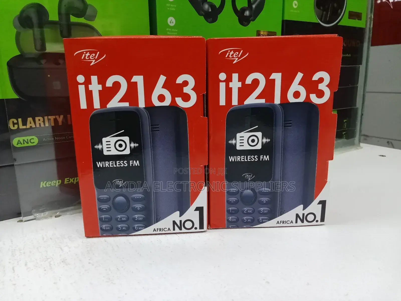 New Itel it2163 Black