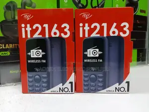 New Itel it2163 Black