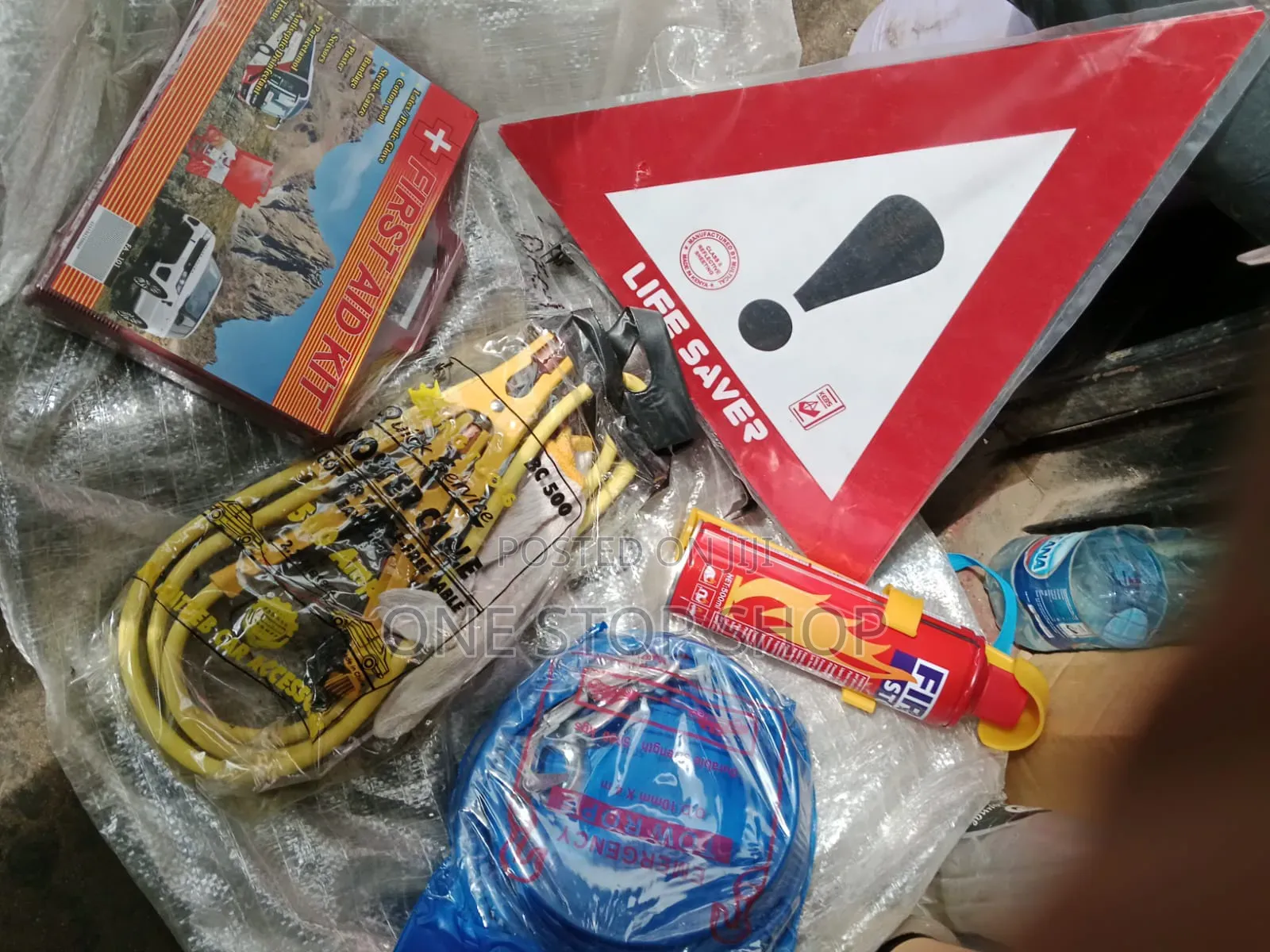 Ntsa Car Warning Signs Safety Kit 5in1