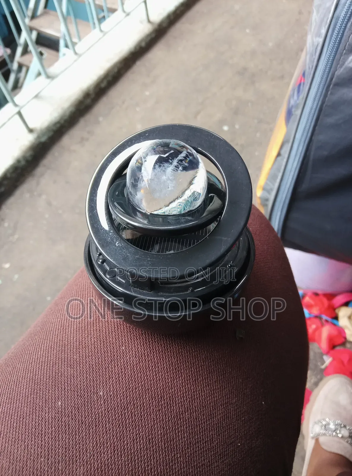 Double Ring Aromatherapy Rotary Suspension Rotating Air Freshener