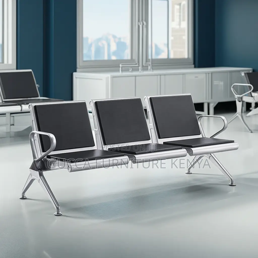 3-link Heavy Duty Waiting Reception Bench