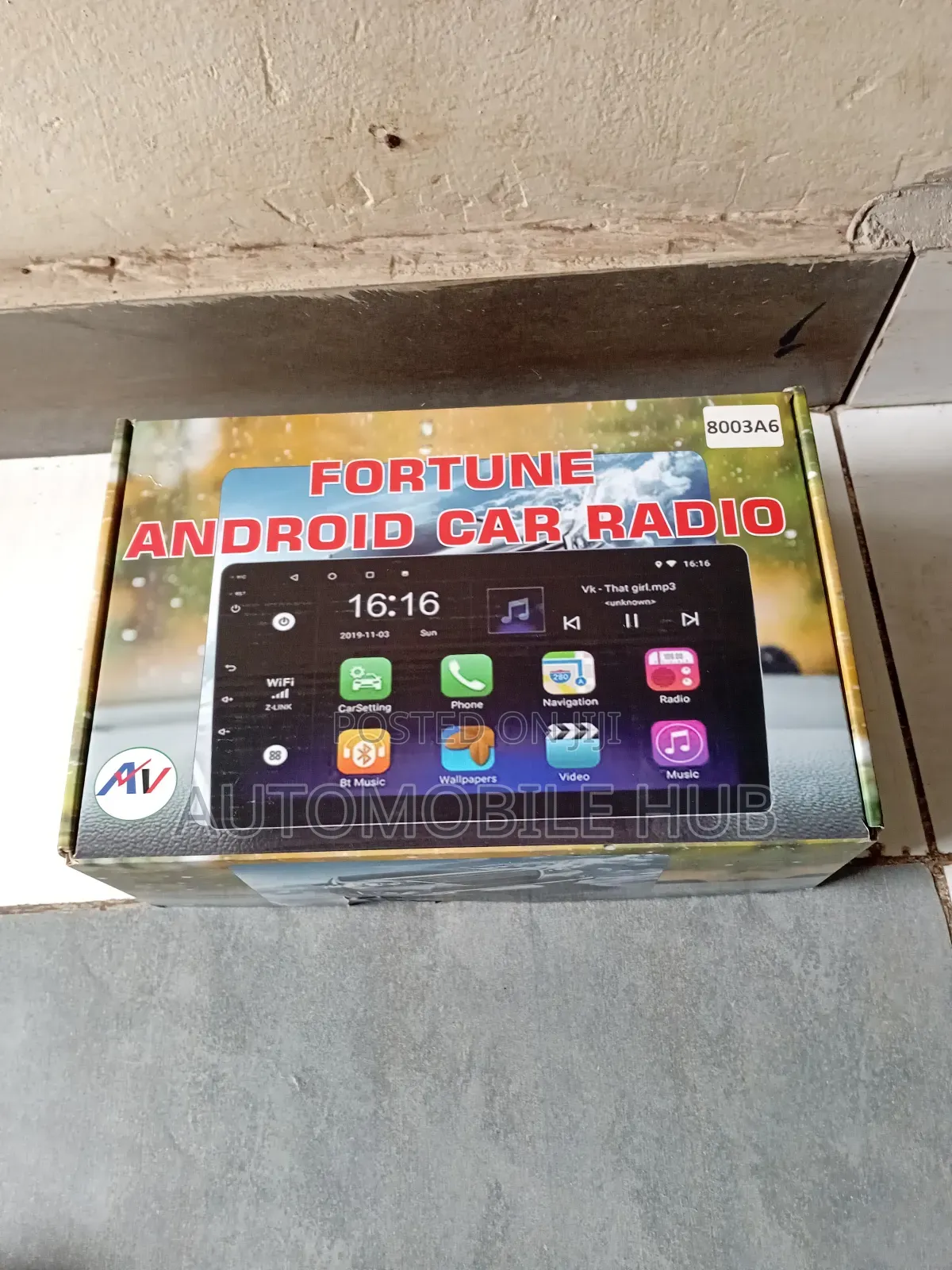 8-Inch Volkswagen Android Car Stereo Screen.