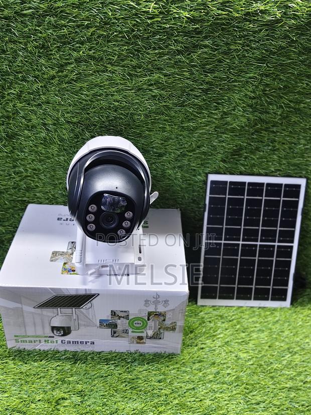 Solar Powered 4g PTZ Camera V380 Single Lens CCTV - main view