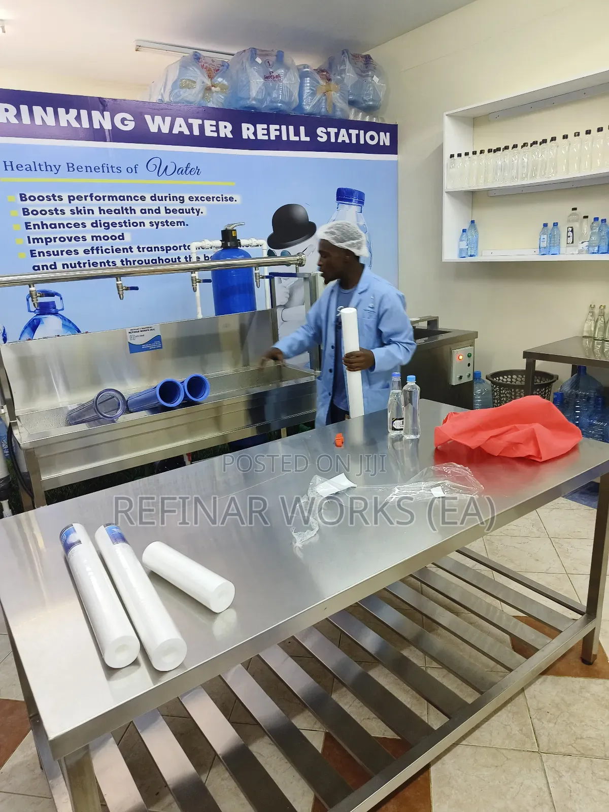 Water Purification Systems for Water Refilling Stations
