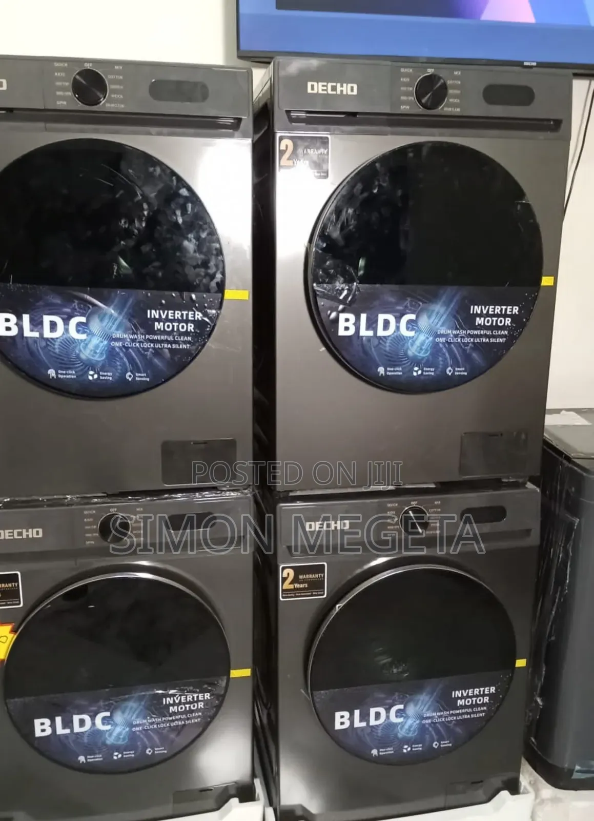 Decho 8kg Front Load Washing Machine