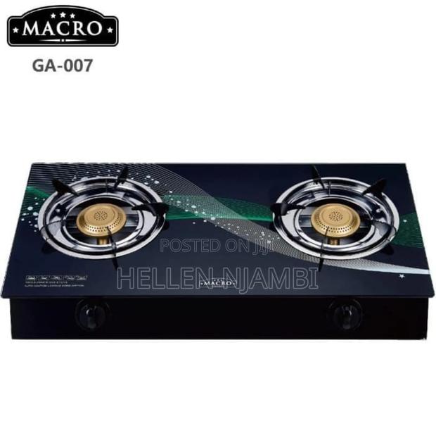 Macro Glass Top Two Burner