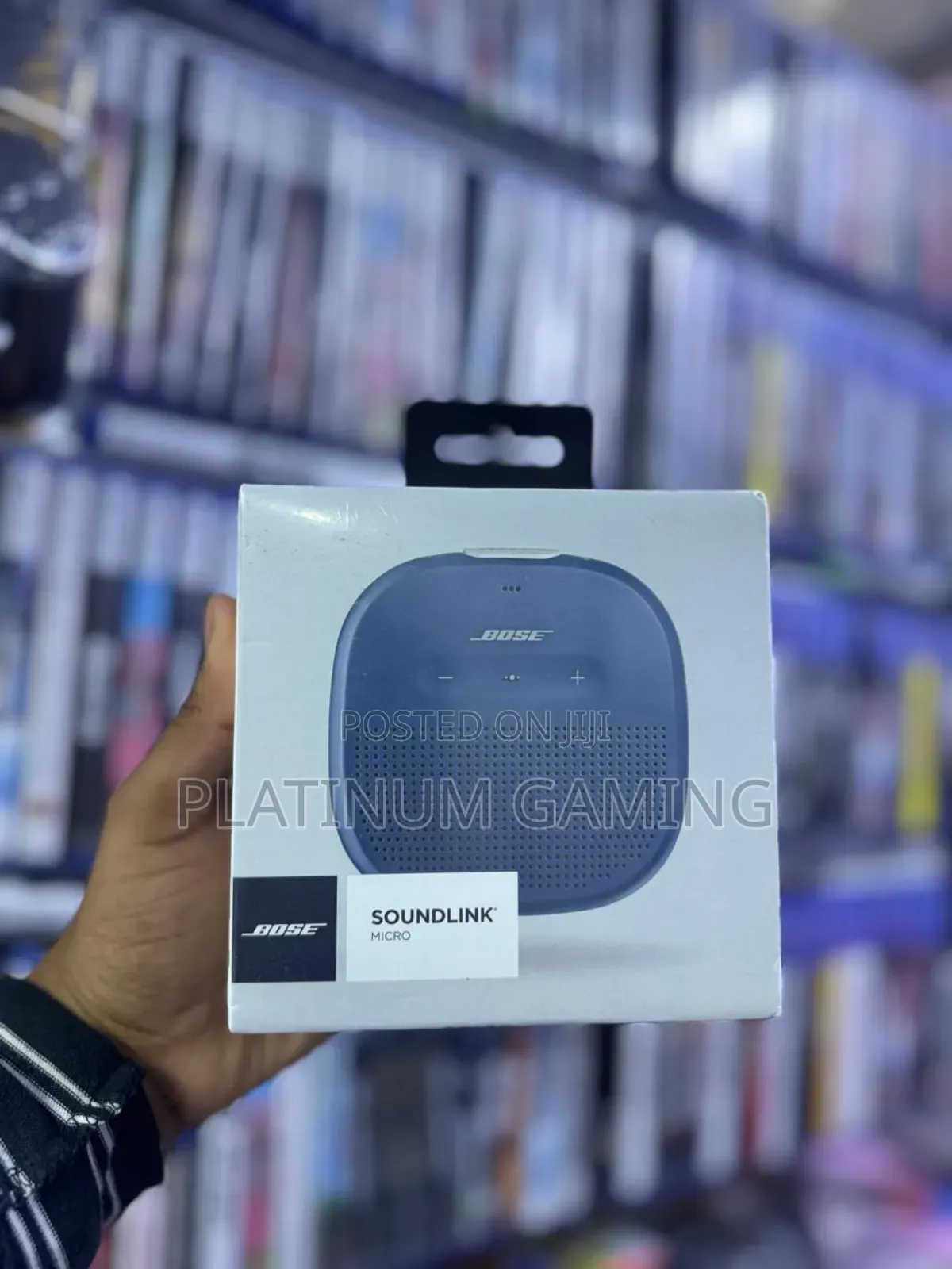 Bose Soundlink Micro Bluetooth Speaker.
