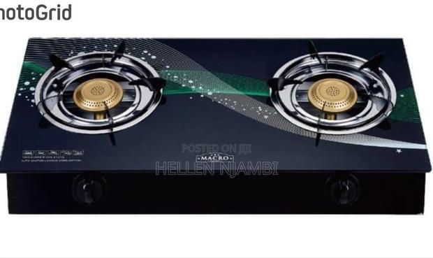 Macro 2-Burner Glass Top Table Top Cooker