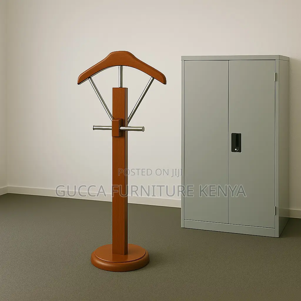 Mahogany Executive Office Coat Hanger