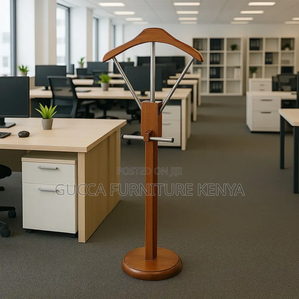 Mahogany Executive Office Coat Hanger